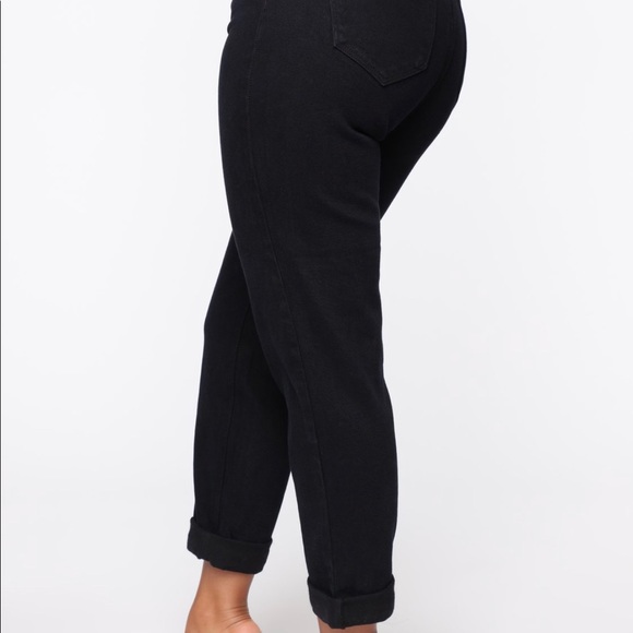 Black mom jeans - Picture 5 of 5